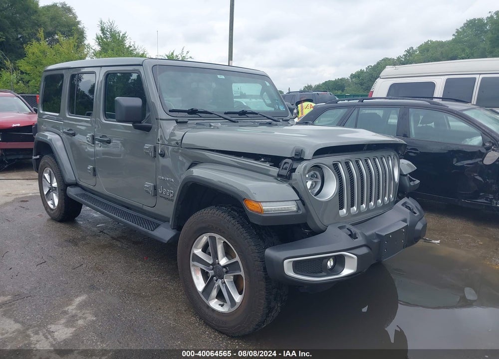 2021 JEEP WRANGLER UNLIMITED SAHARA 4X4 VIN: 1C4HJXEG7MW511819