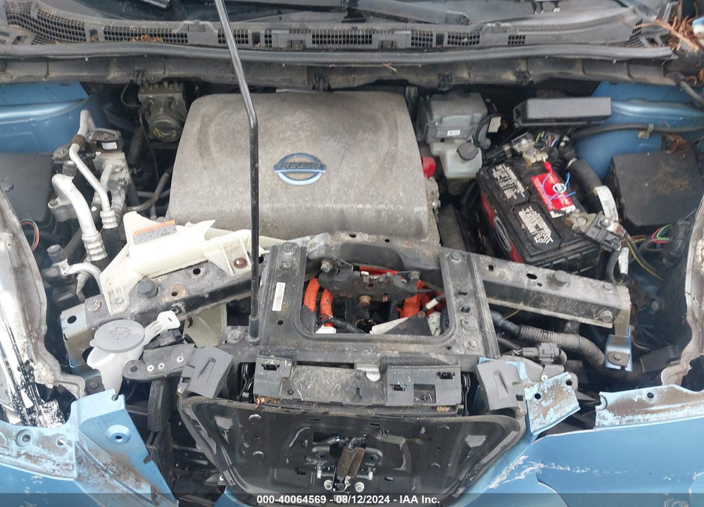 2013 NISSAN LEAF SL VIN: 1N4AZ0CP3DC414371