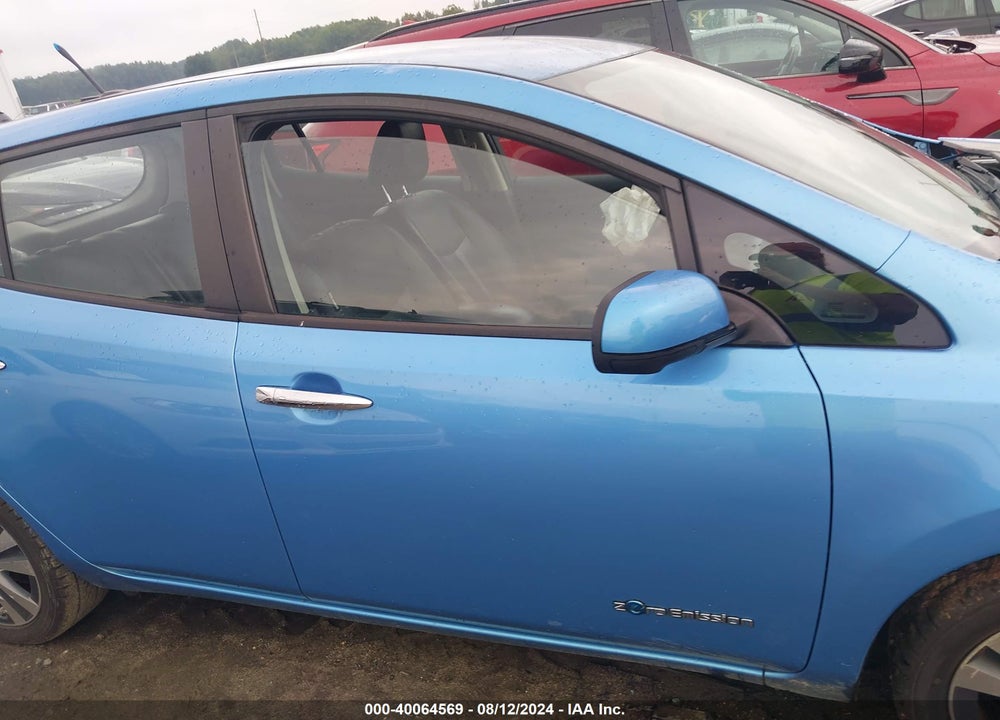 2013 NISSAN LEAF SL VIN: 1N4AZ0CP3DC414371