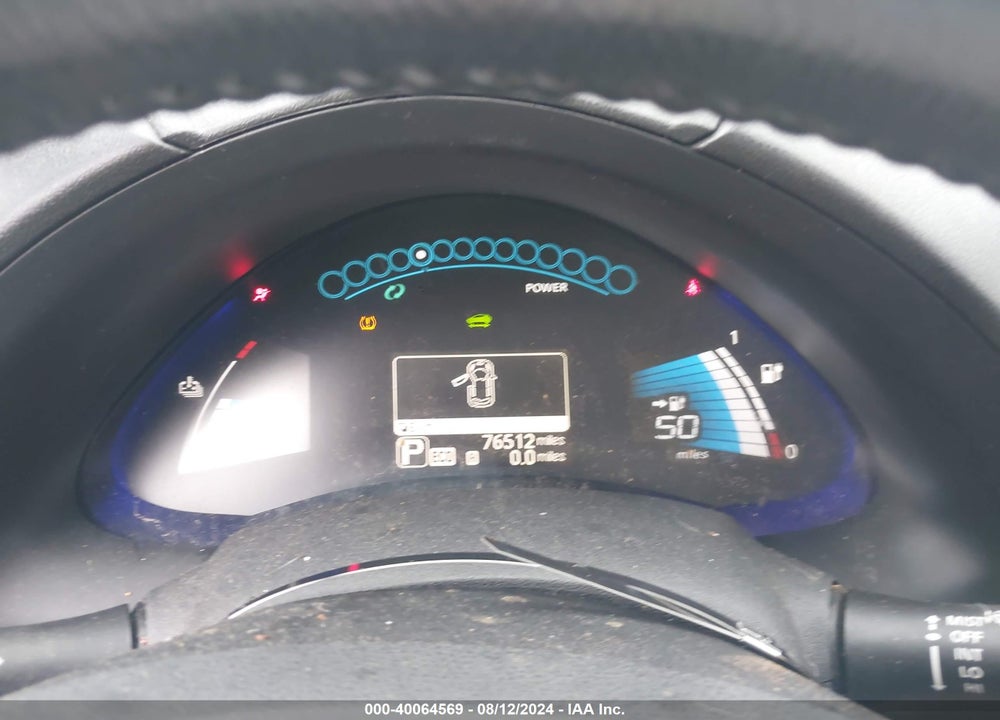 2013 NISSAN LEAF SL VIN: 1N4AZ0CP3DC414371