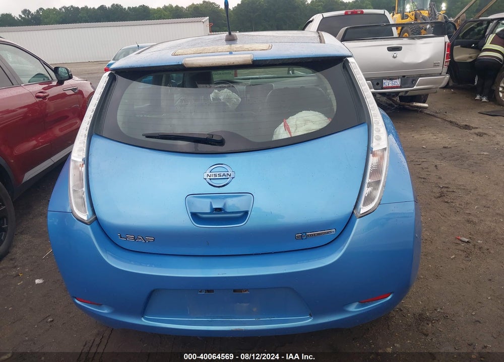 2013 NISSAN LEAF SL VIN: 1N4AZ0CP3DC414371