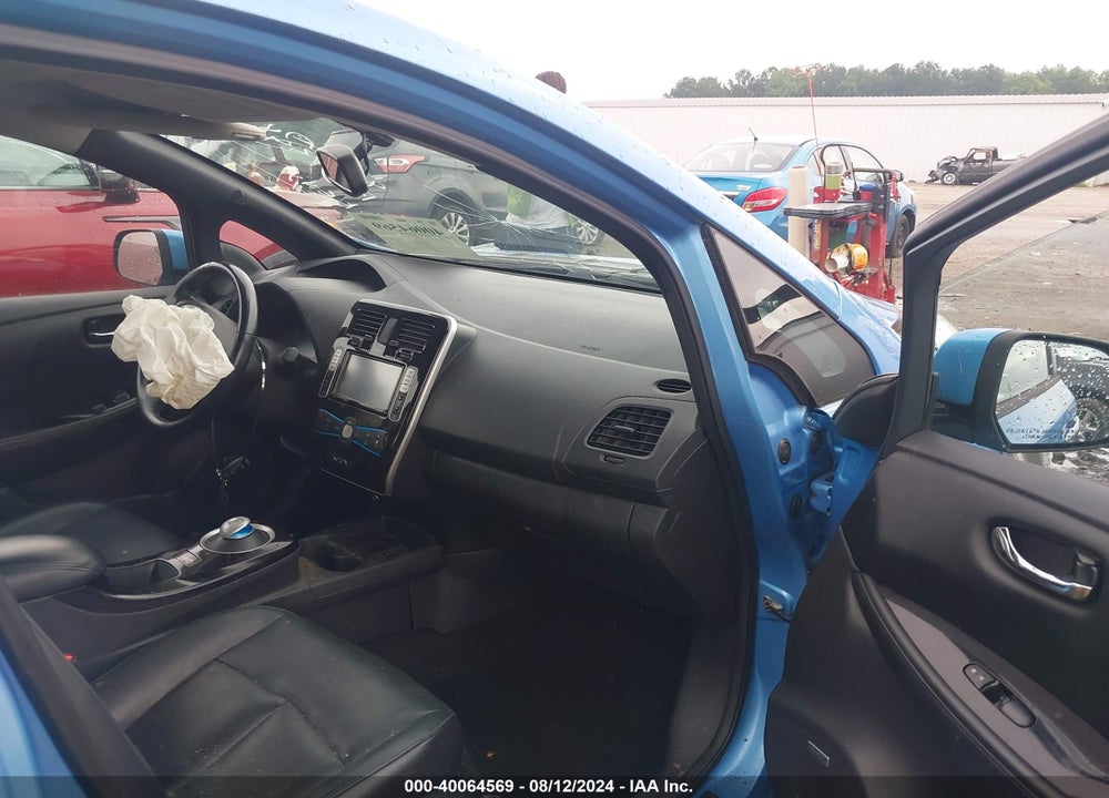 2013 NISSAN LEAF SL VIN: 1N4AZ0CP3DC414371
