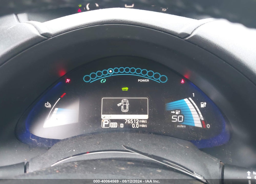2013 NISSAN LEAF SL VIN: 1N4AZ0CP3DC414371