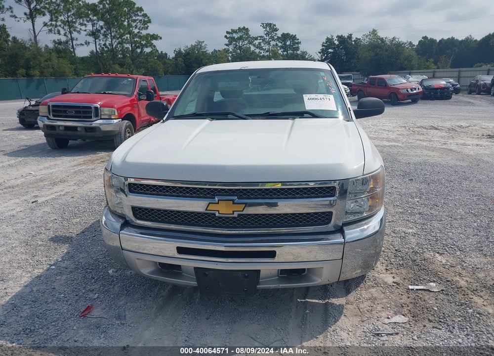 2012 CHEVROLET SILVERADO 1500 WORK TRUCK VIN: 1GCNCPE0XCZ293663