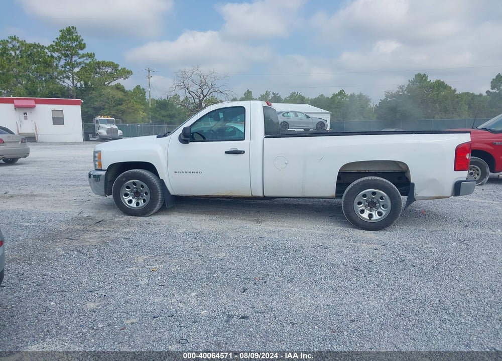 2012 CHEVROLET SILVERADO 1500 WORK TRUCK VIN: 1GCNCPE0XCZ293663
