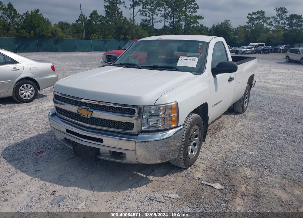 2012 CHEVROLET SILVERADO 1500 WORK TRUCK VIN: 1GCNCPE0XCZ293663