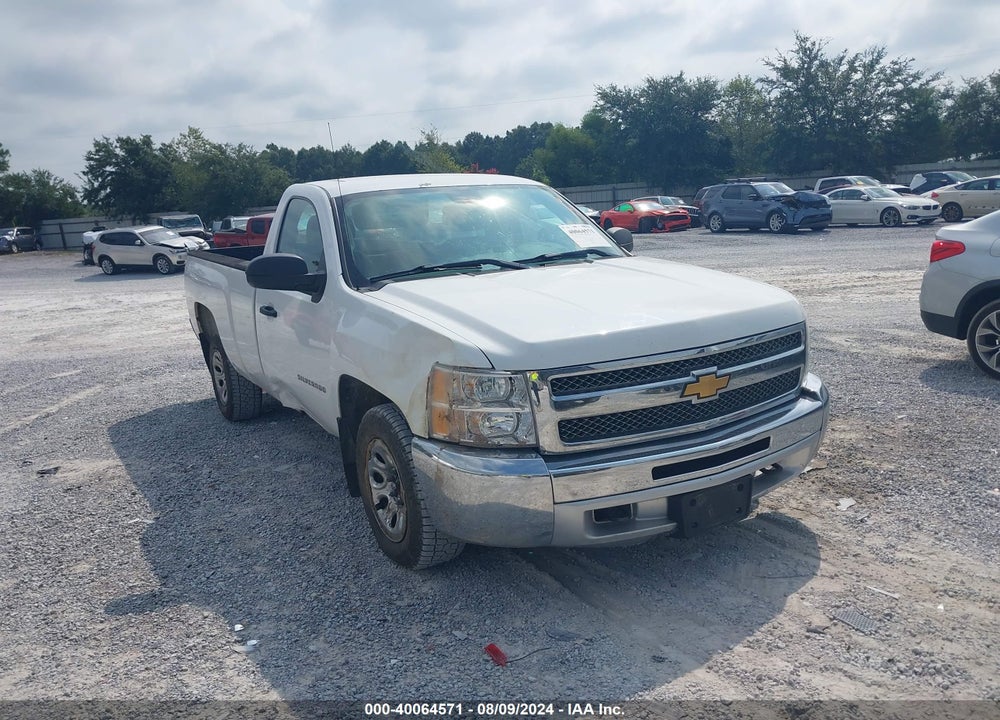 2012 CHEVROLET SILVERADO 1500 WORK TRUCK VIN: 1GCNCPE0XCZ293663