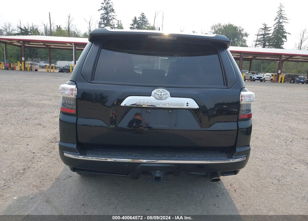 2018 TOYOTA 4RUNNER LIMITED VIN: JTEBU5JR7J5596988