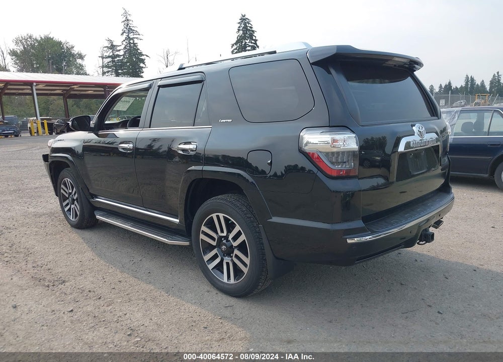 2018 TOYOTA 4RUNNER LIMITED VIN: JTEBU5JR7J5596988