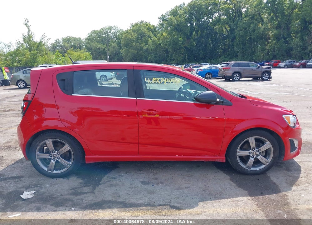 2013 CHEVROLET SONIC RS AUTO VIN: 1G1JG6SB2D4207837