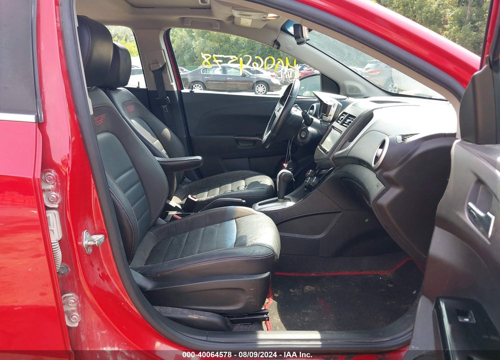 2013 CHEVROLET SONIC RS AUTO VIN: 1G1JG6SB2D4207837