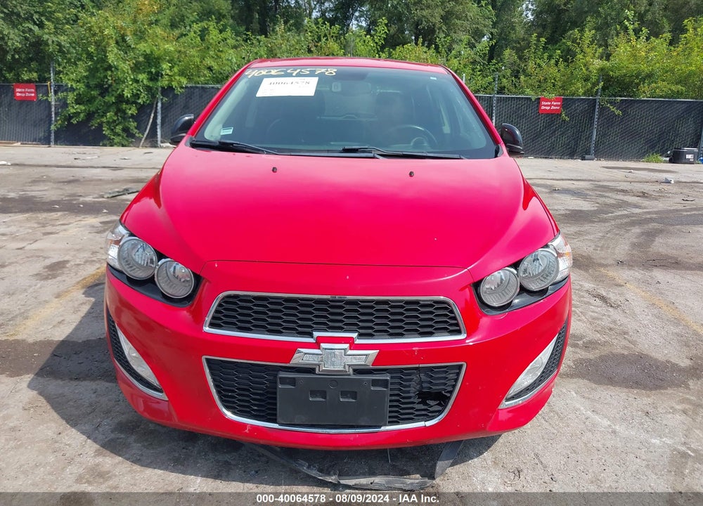 2013 CHEVROLET SONIC RS AUTO VIN: 1G1JG6SB2D4207837