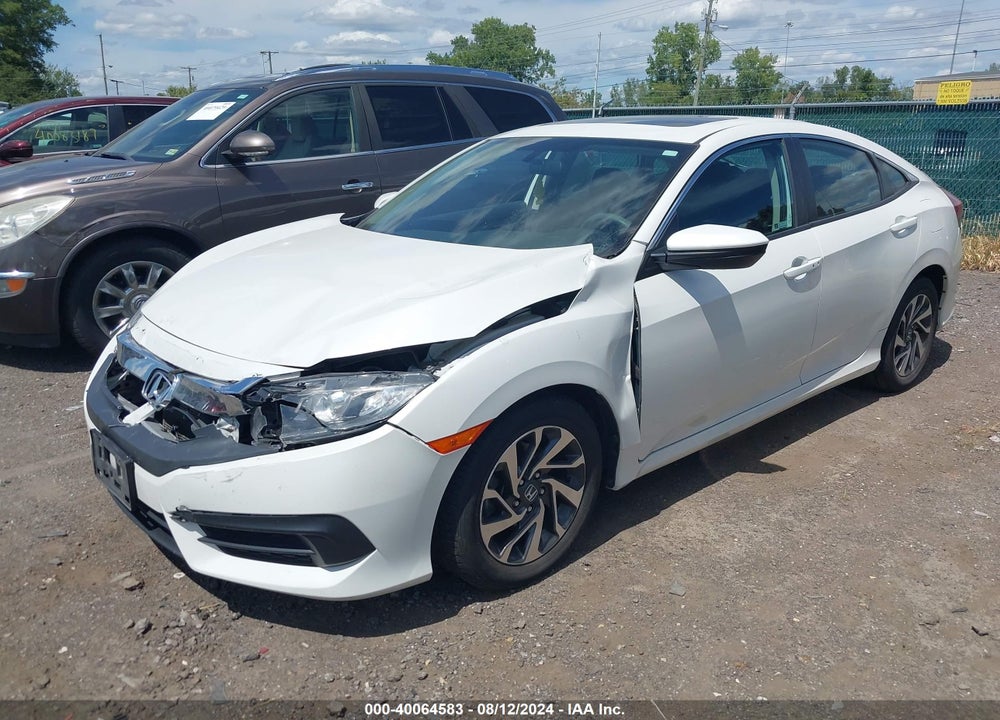 2018 HONDA CIVIC EX VIN: 19XFC2F70JE036894