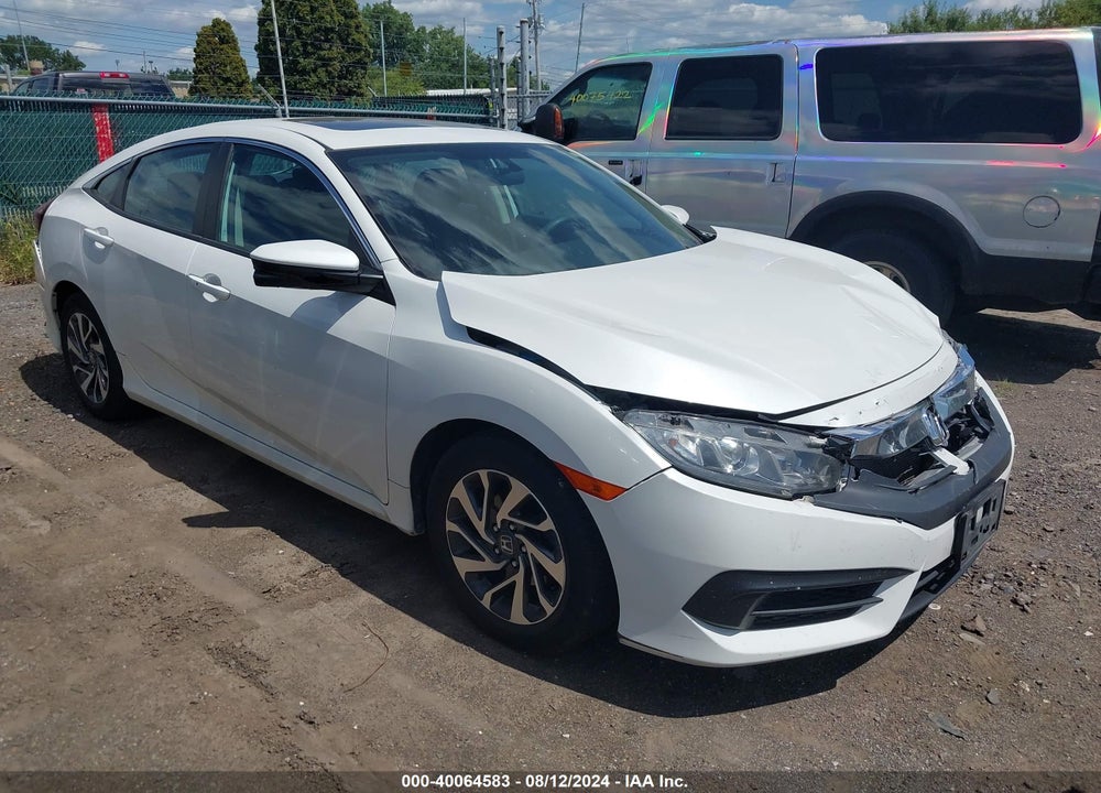 2018 HONDA CIVIC EX VIN: 19XFC2F70JE036894