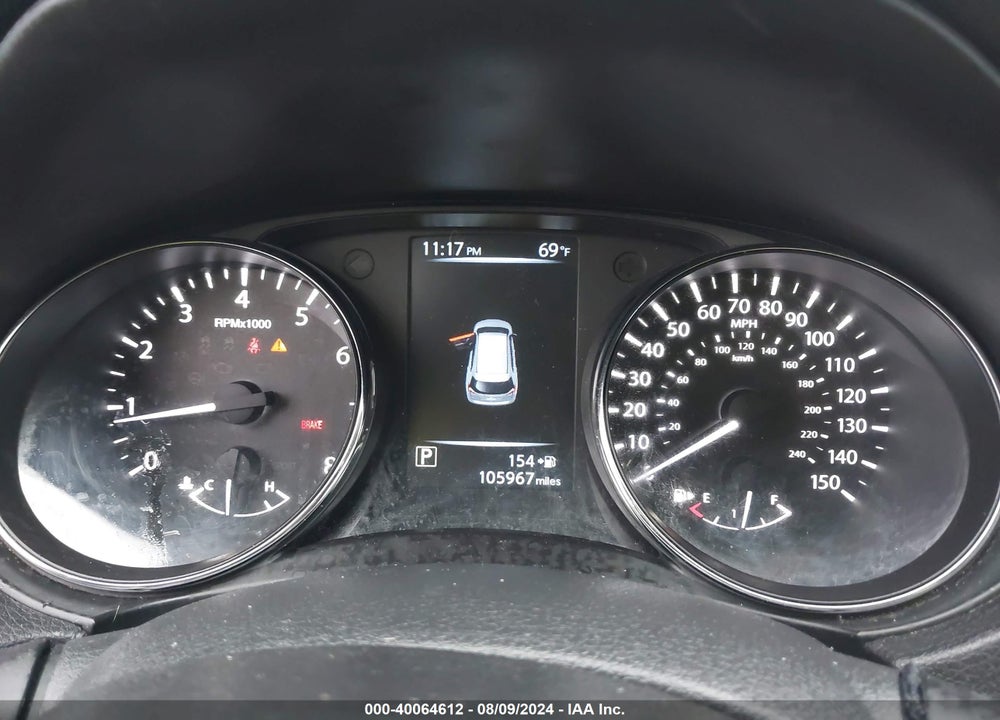 2017 NISSAN ROGUE S/SL/SV VIN: 5N1AT2MT6HC862558