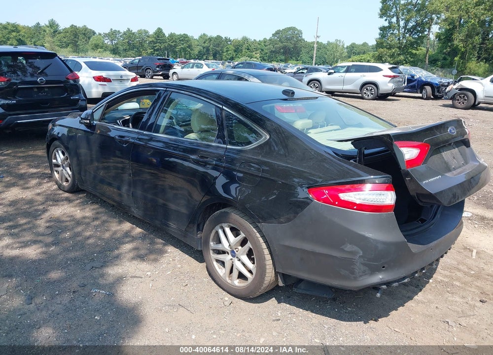 2016 FORD FUSION SE VIN: 3FA6P0HD2GR138409