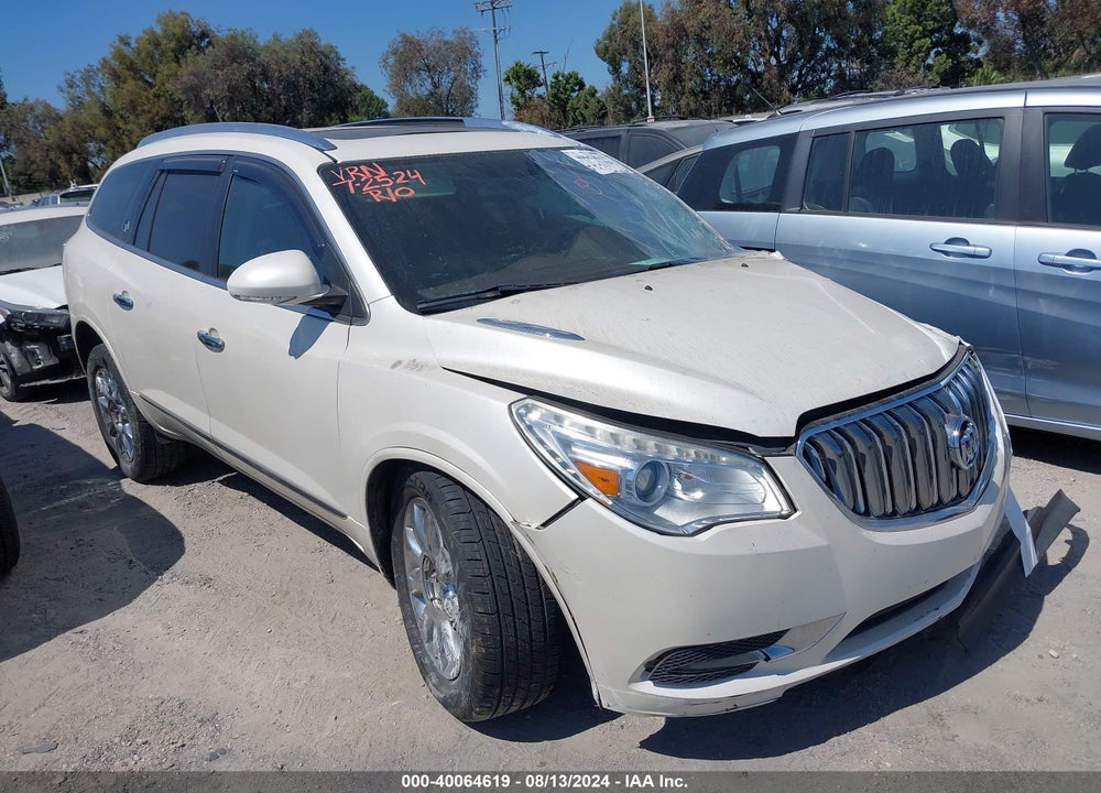 2013 BUICK ENCLAVE PREMIUM VIN: 5GAKRDKD4DJ201973
