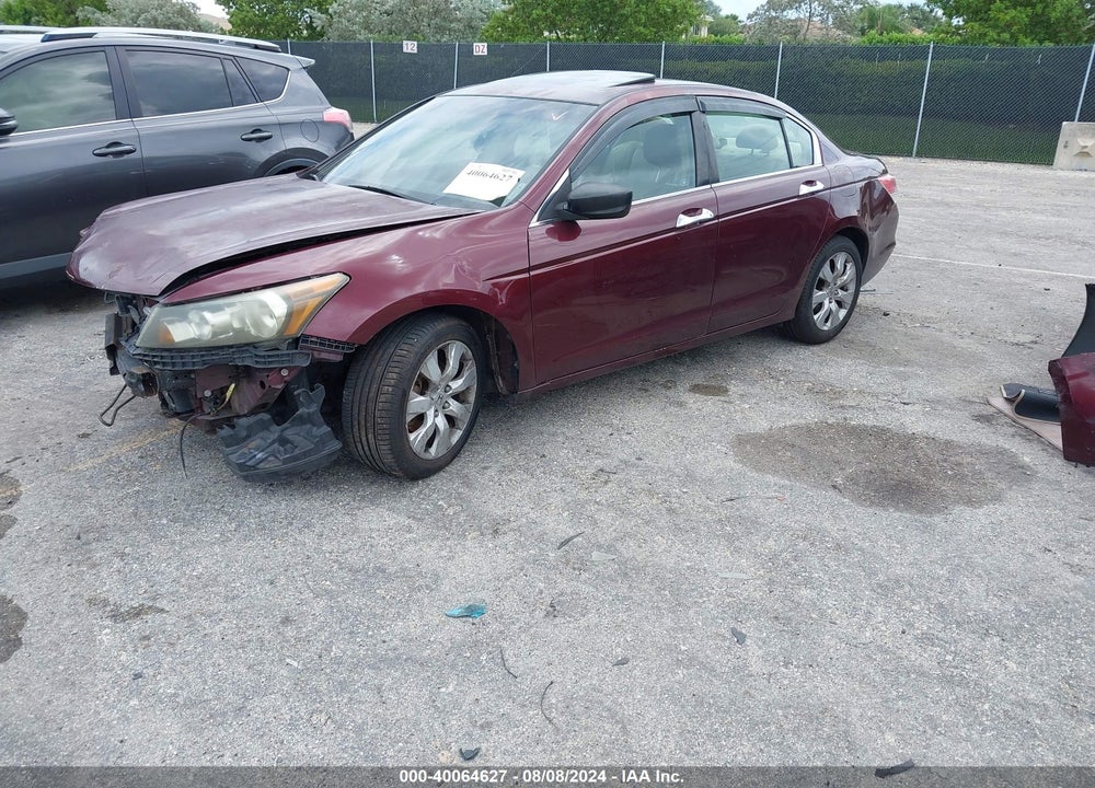 2008 HONDA ACCORD 3.5 EX-L VIN: 1HGCP36888A049266