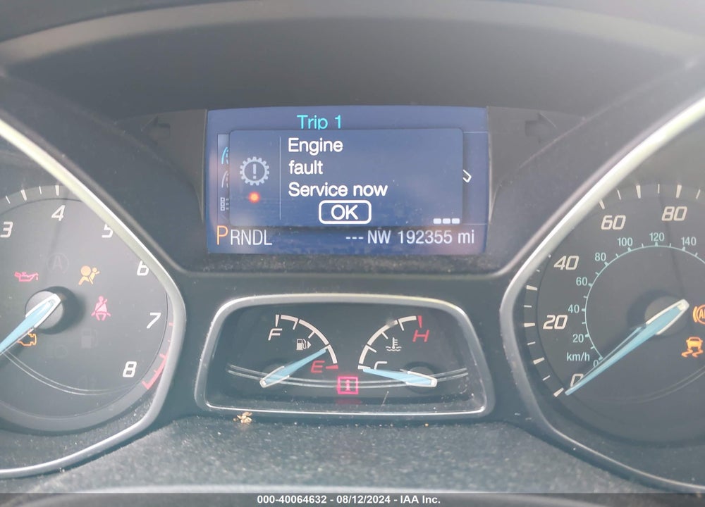 2013 FORD FOCUS VIN: 1FADP3E20DL374224