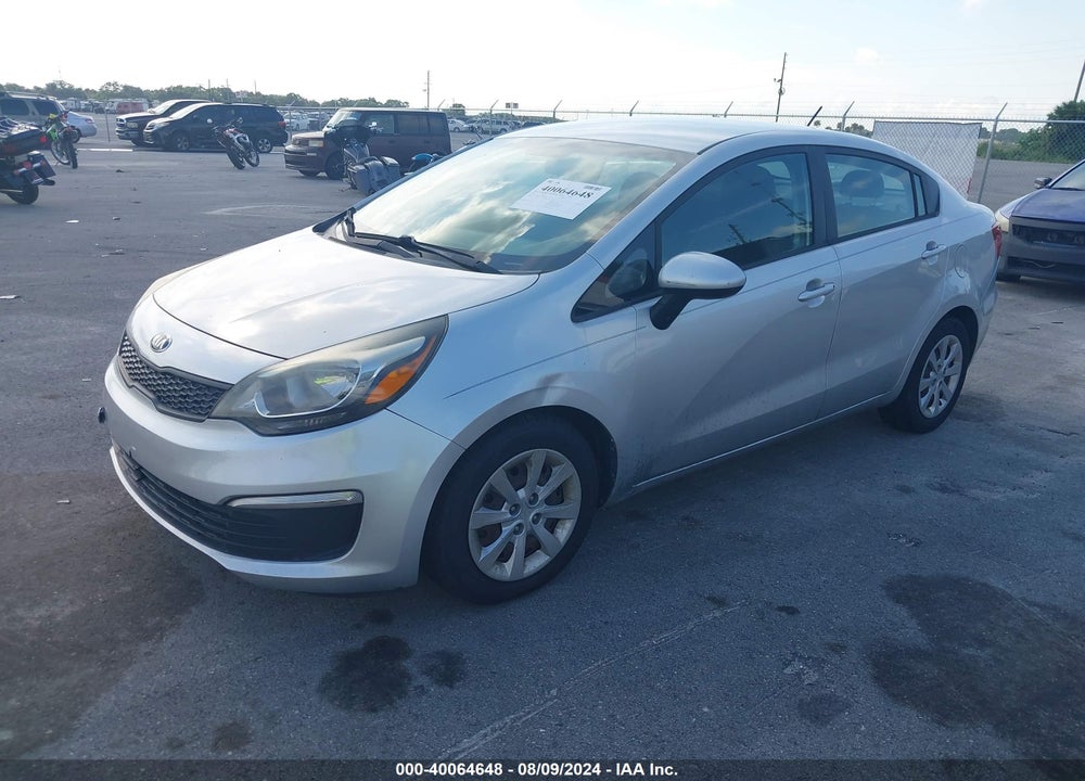2016 KIA RIO LX VIN: KNADM4A36G6634701