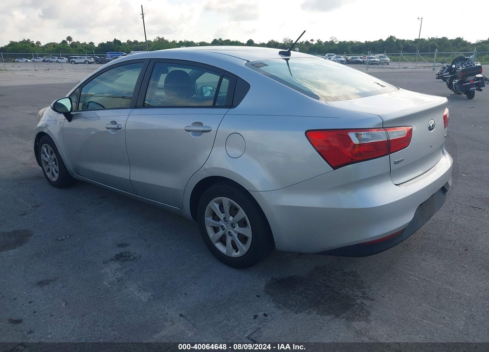 2016 KIA RIO LX VIN: KNADM4A36G6634701