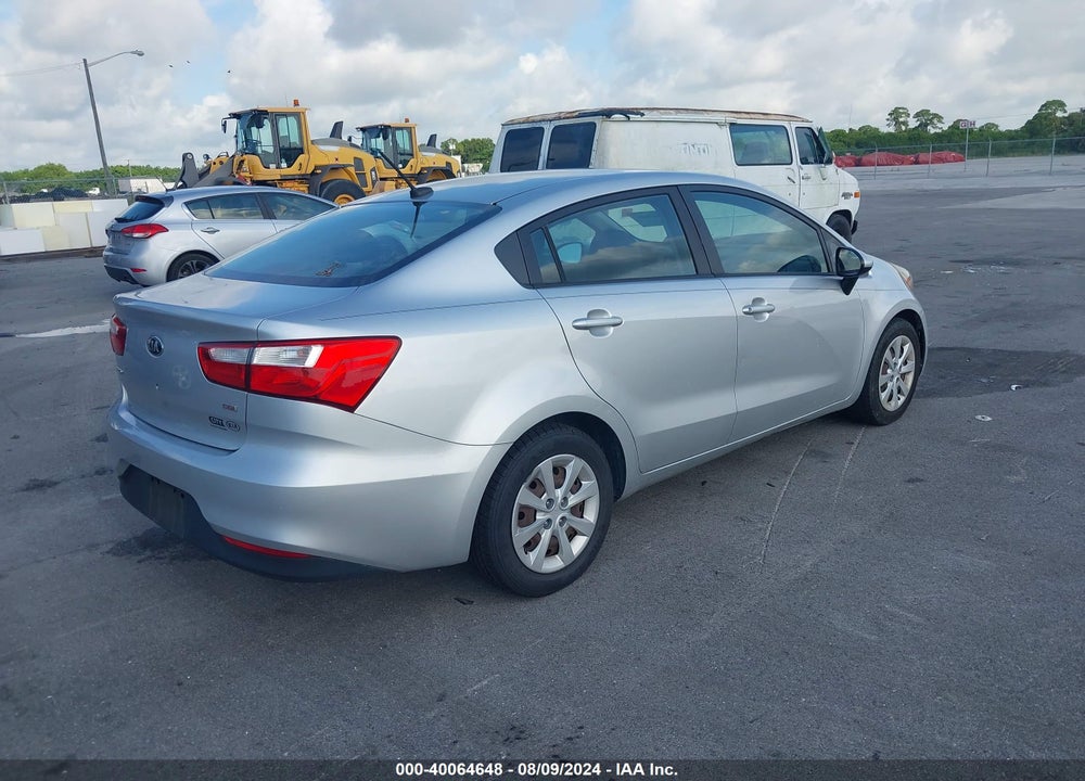 2016 KIA RIO LX VIN: KNADM4A36G6634701