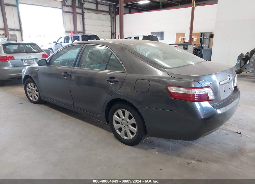 2007 TOYOTA CAMRY HYBRID VIN: JTNBB46K773020981