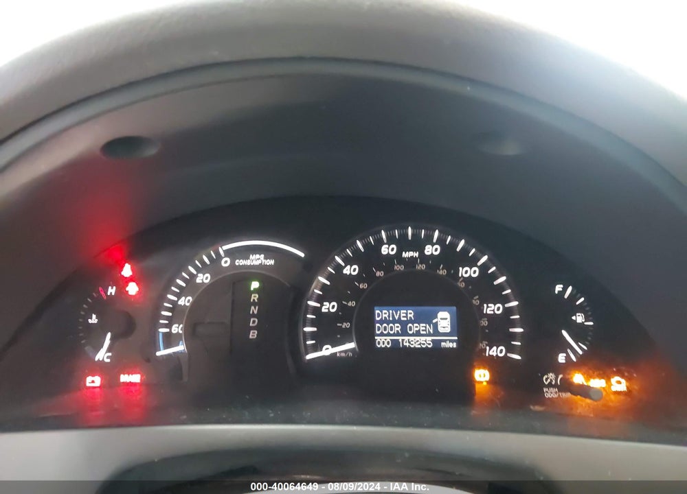2007 TOYOTA CAMRY HYBRID VIN: JTNBB46K773020981