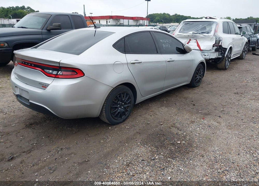 2013 DODGE DART AERO VIN: 1C3CDFAH4DD216302