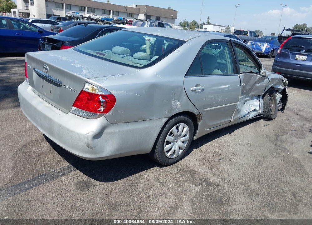 2005 TOYOTA CAMRY LE VIN: 4T1BE32K15U529804