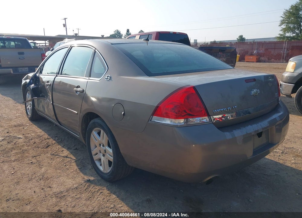 2006 CHEVROLET IMPALA LT VIN: 2G1WC581169374250