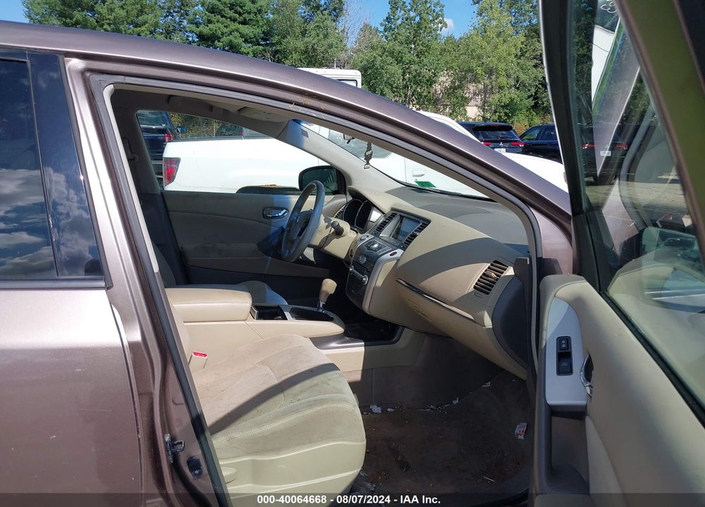 2011 NISSAN MURANO S VIN: JN8AZ1MW5BW183253