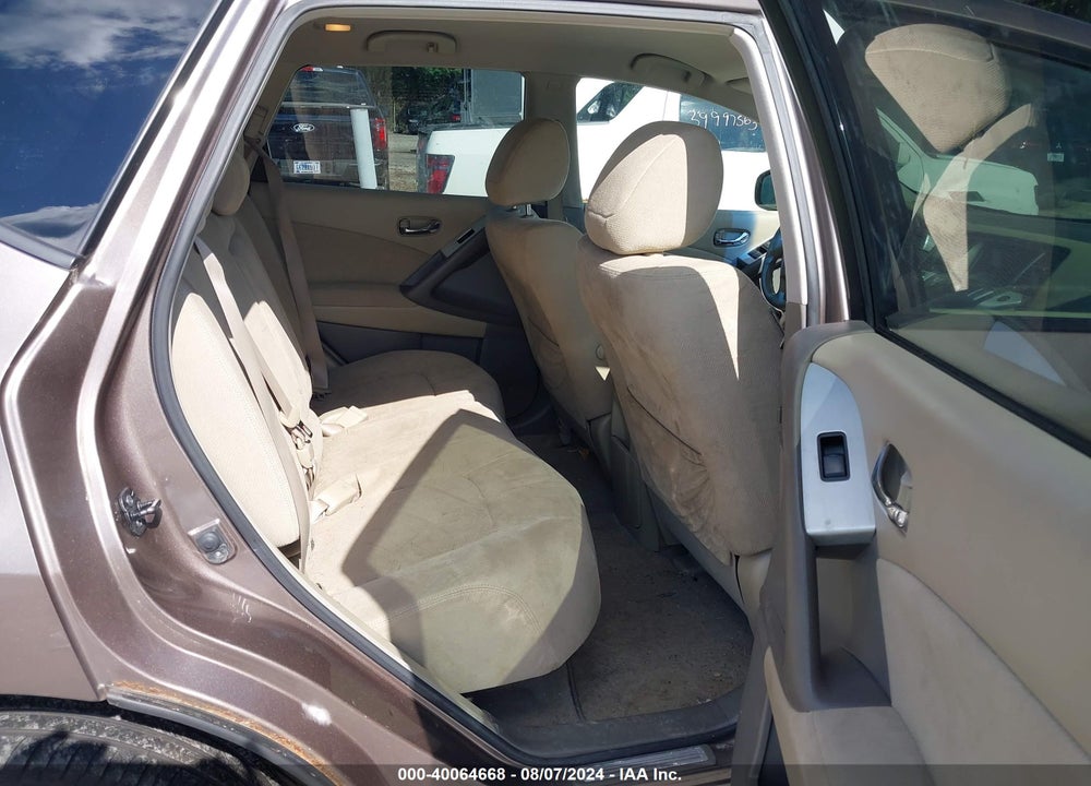2011 NISSAN MURANO S VIN: JN8AZ1MW5BW183253