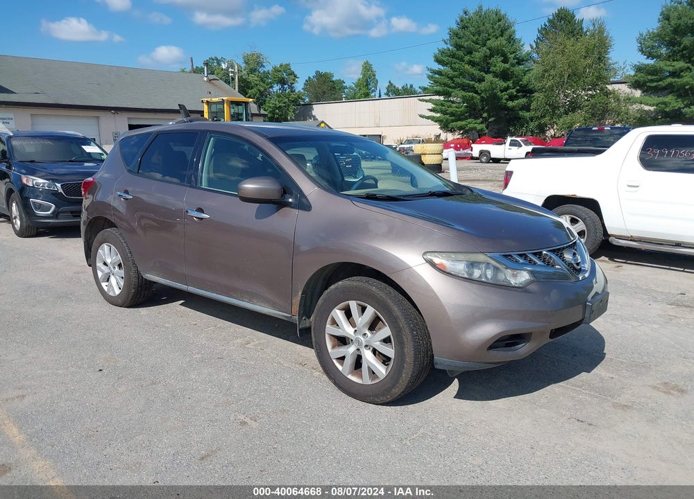 2011 NISSAN MURANO S VIN: JN8AZ1MW5BW183253