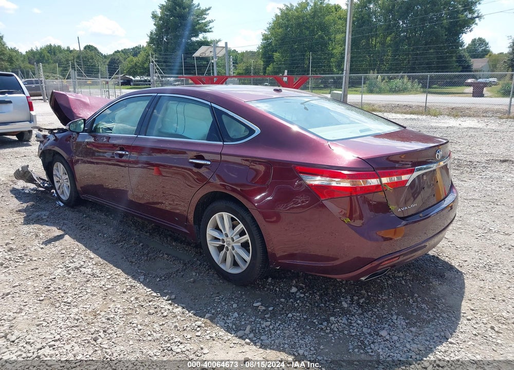 2014 TOYOTA AVALON XLE PREMIUM VIN: 4T1BK1EBXEU124615