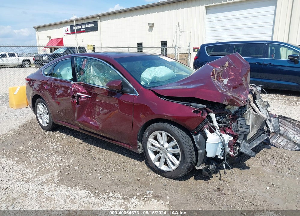 2014 TOYOTA AVALON XLE PREMIUM VIN: 4T1BK1EBXEU124615