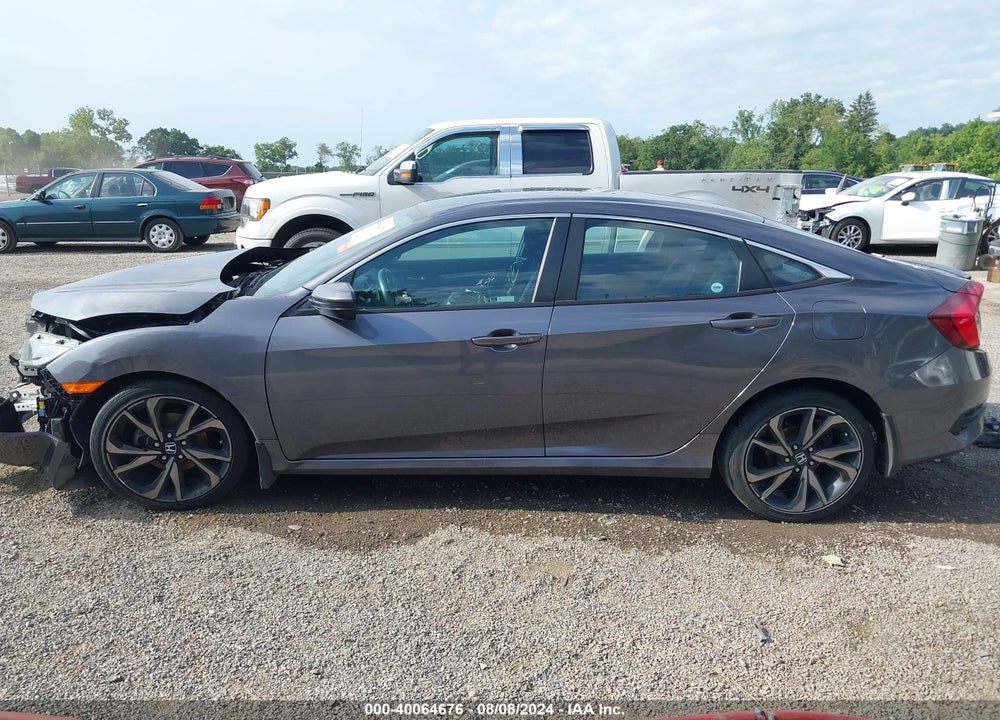 2020 HONDA CIVIC SPORT VIN: 2HGFC2F8XLH529144
