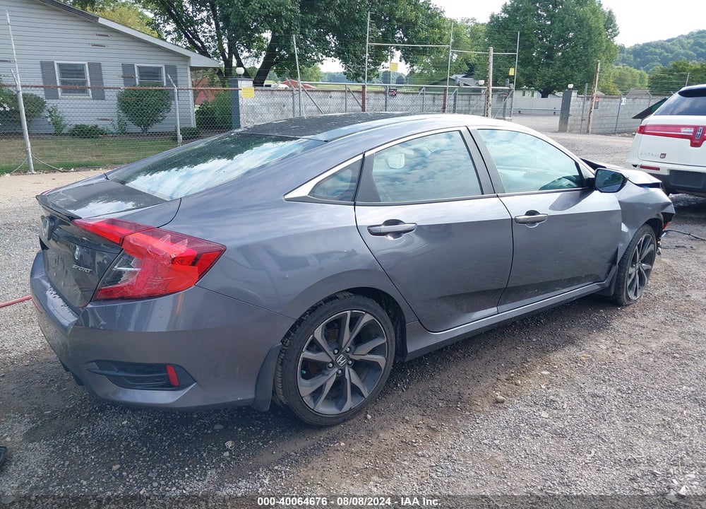 2020 HONDA CIVIC SPORT VIN: 2HGFC2F8XLH529144