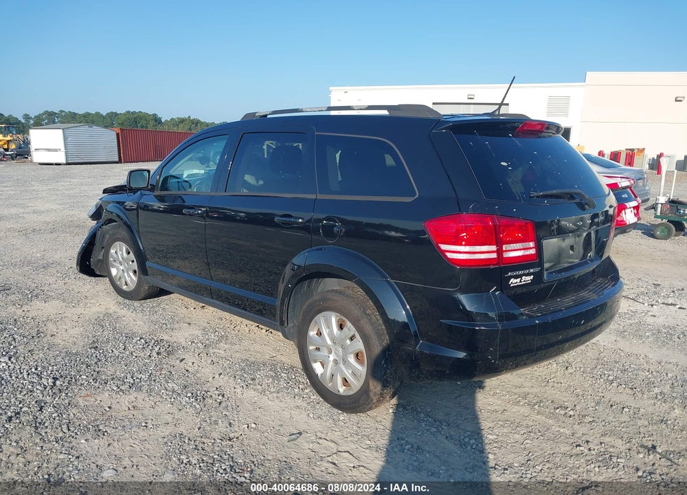 2018 DODGE JOURNEY SE VIN: 3C4PDCAB2JT300664