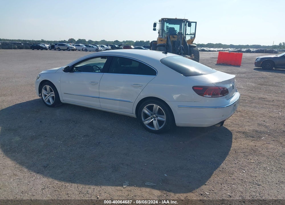 2014 VOLKSWAGEN CC 2.0T SPORT VIN: WVWBN7AN8EE519935