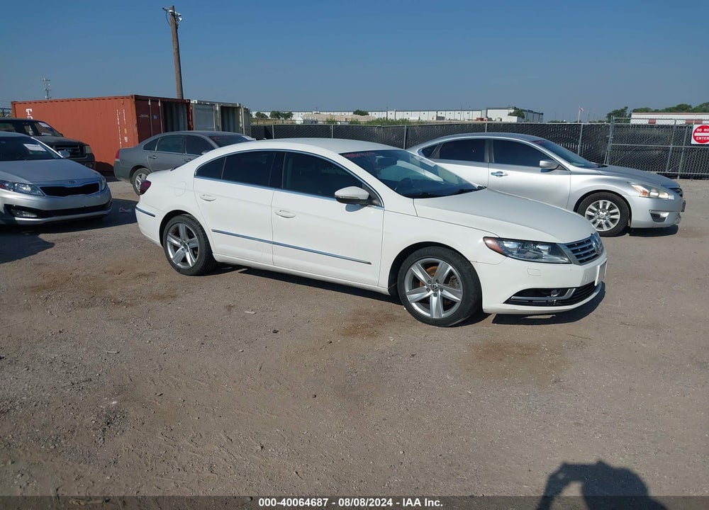 2014 VOLKSWAGEN CC 2.0T SPORT VIN: WVWBN7AN8EE519935