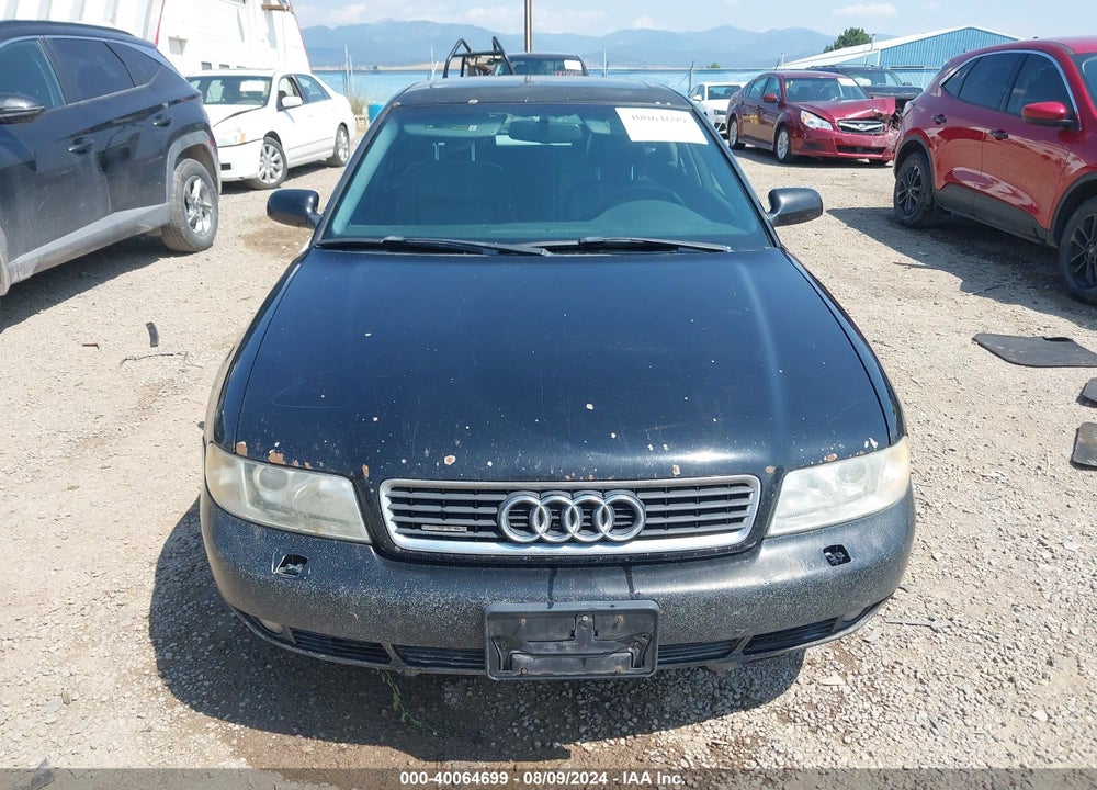 2001 AUDI A4 1.8 T VIN: WAUDC68D61A090878