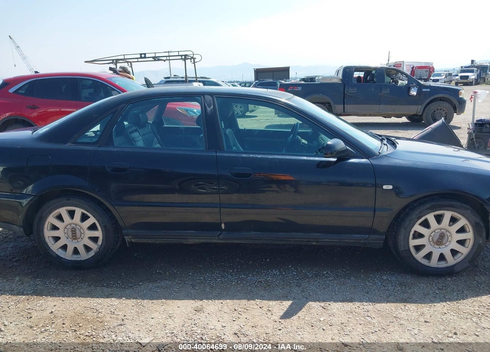 2001 AUDI A4 1.8 T VIN: WAUDC68D61A090878