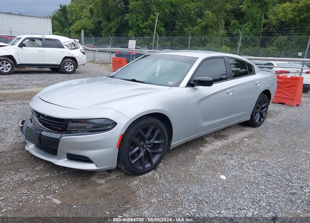 2019 DODGE CHARGER SXT RWD VIN: 2C3CDXBG2KH572632