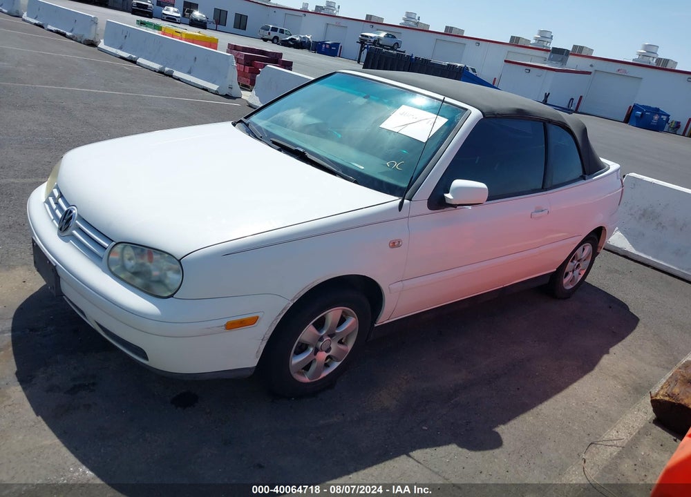 2002 VOLKSWAGEN CABRIO GLX VIN: 3VWDC21V92M803630