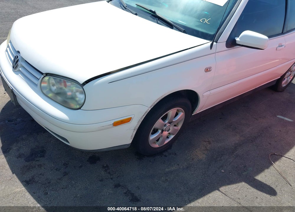 2002 VOLKSWAGEN CABRIO GLX VIN: 3VWDC21V92M803630