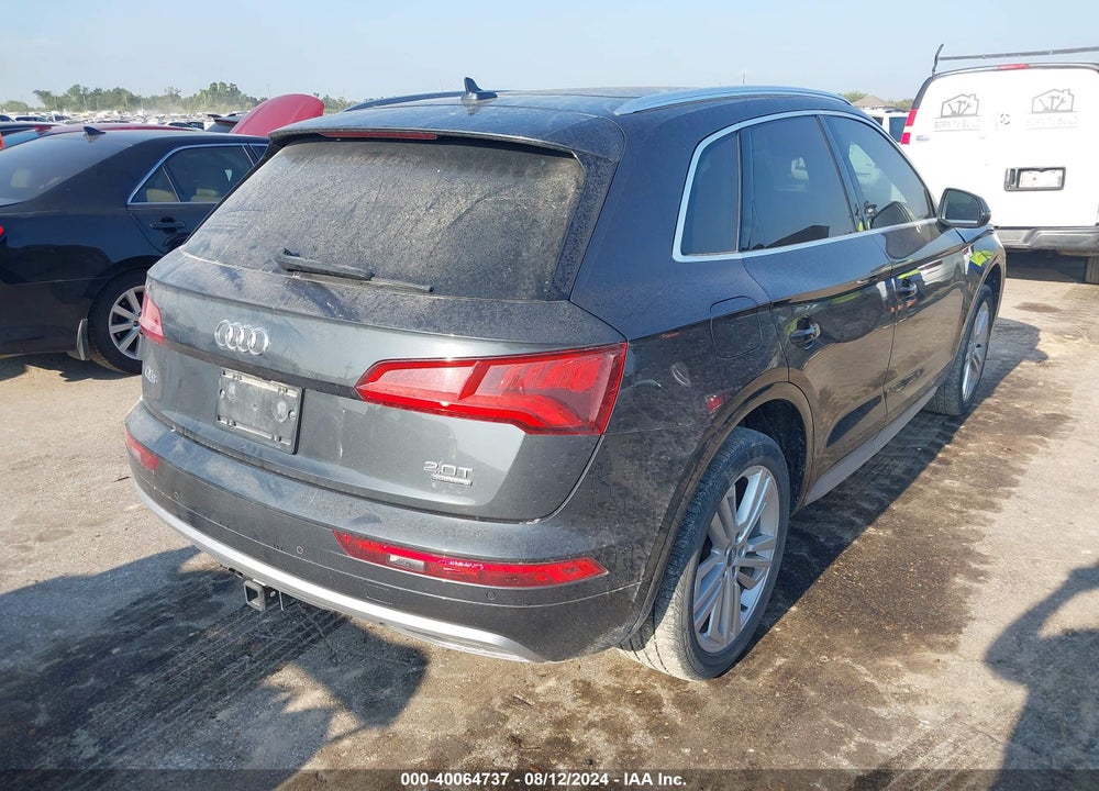 2018 AUDI Q5 PREMIUM PLUS VIN: WA1BNAFY6J2191601
