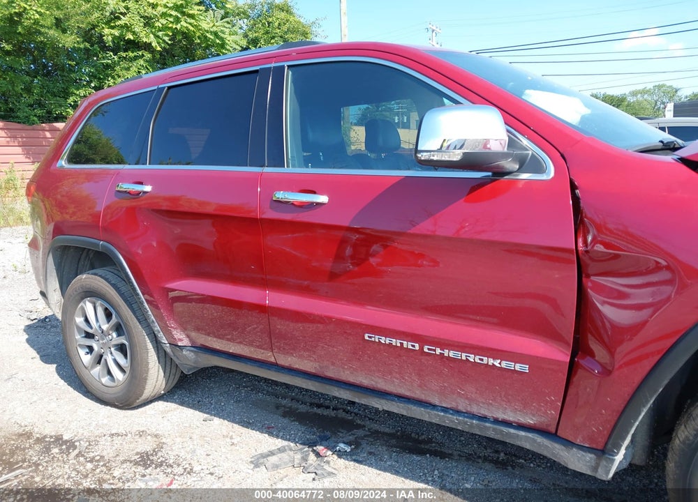 2015 JEEP GRAND CHEROKEE LIMITED VIN: 1C4RJFBGXFC241654