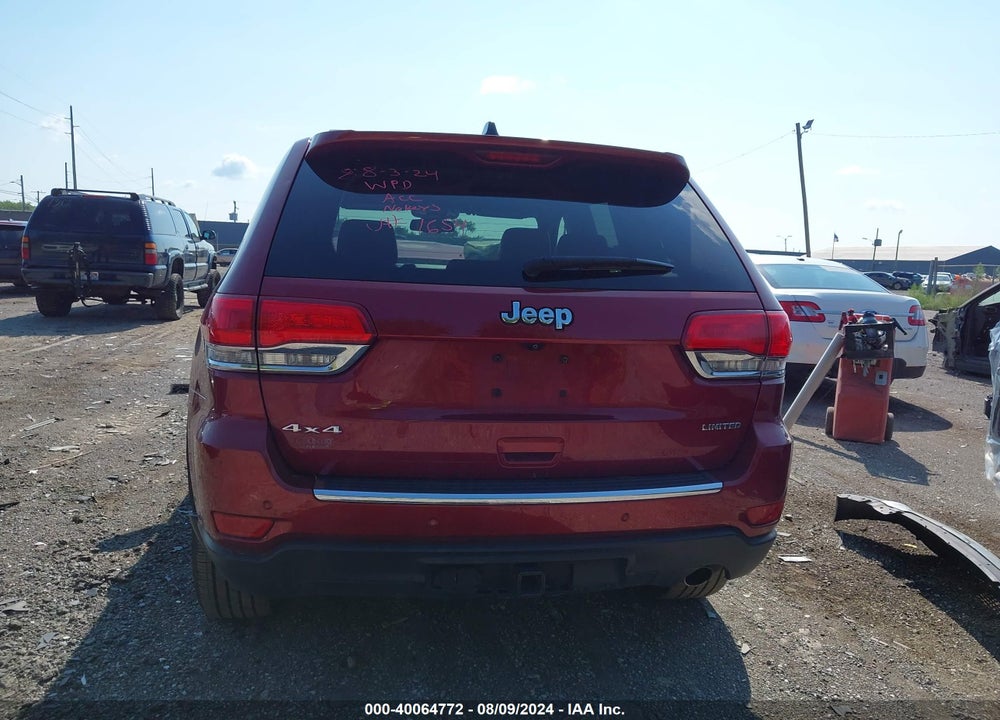 2015 JEEP GRAND CHEROKEE LIMITED VIN: 1C4RJFBGXFC241654