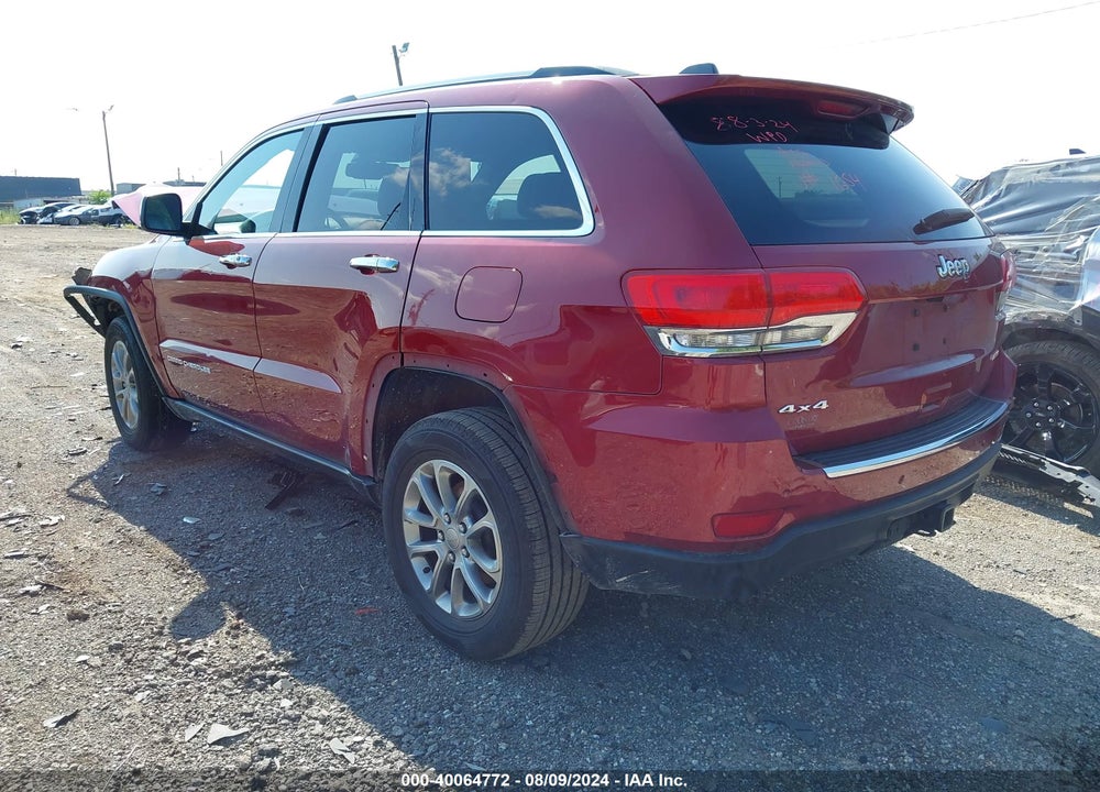 2015 JEEP GRAND CHEROKEE LIMITED VIN: 1C4RJFBGXFC241654
